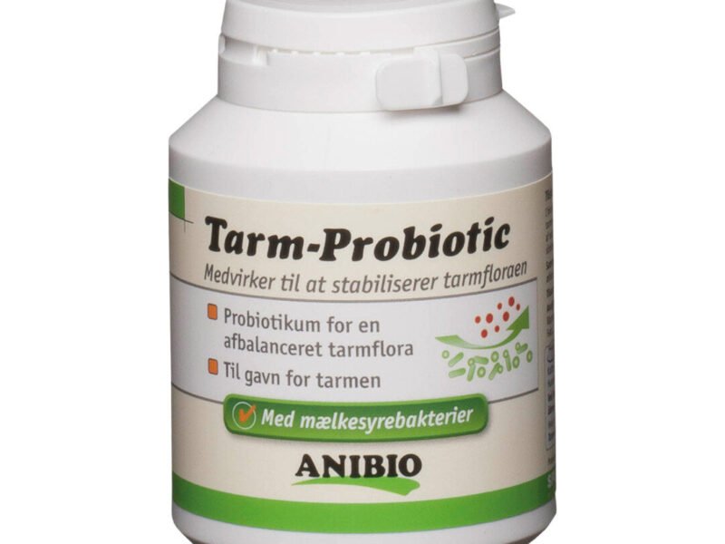 Anibio Tarm Probiotika Mælkesyrebakterier 120 Tabletter