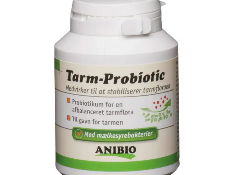 Anibio Tarm Probiotika Mælkesyrebakterier 120 Tabletter