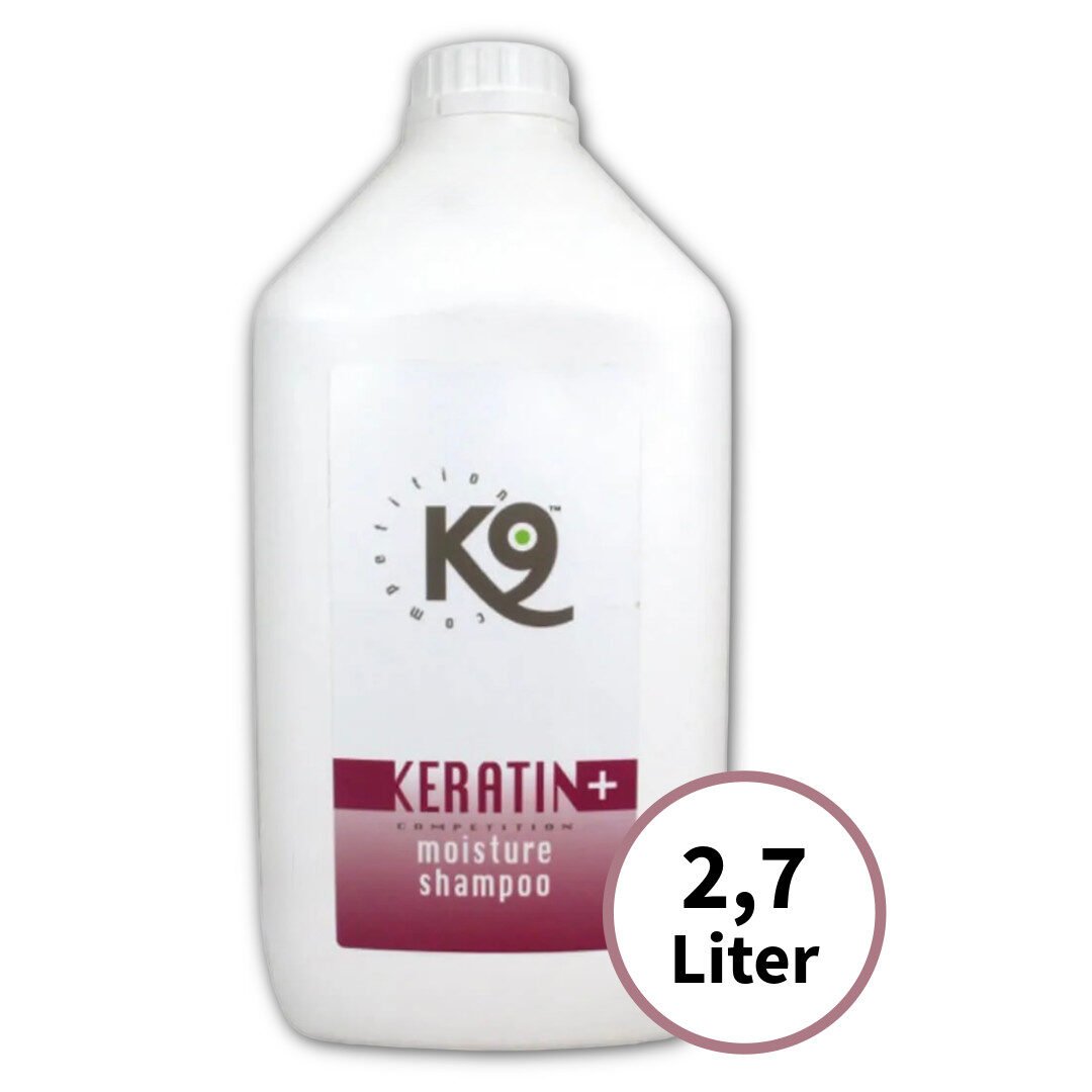 K9 Competition Keratin+ Hundeshampoo Salon Size 2,7 liter