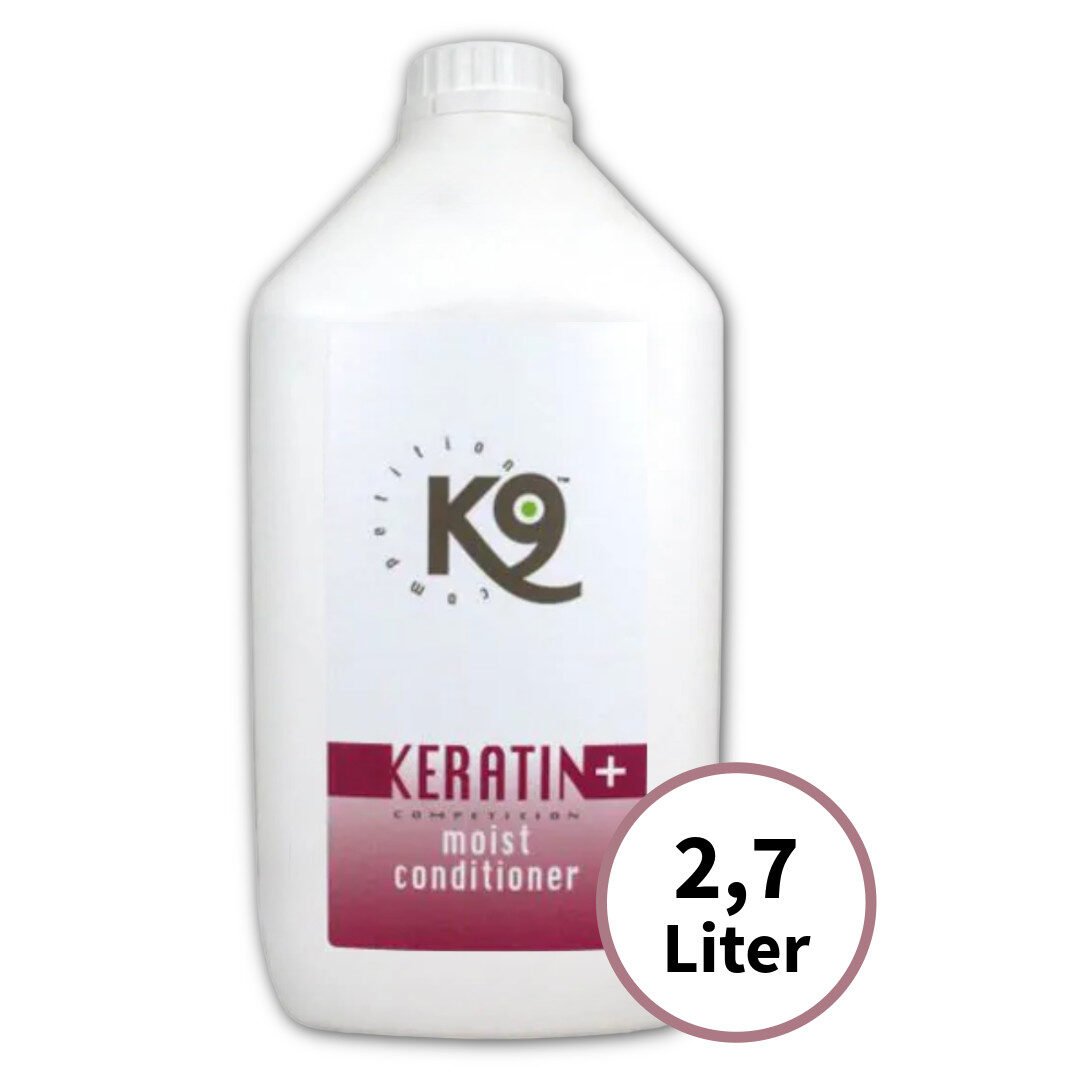 K9 Competition Keratin+ Conditioner Hundebalsam Salon Size 2,7 liter