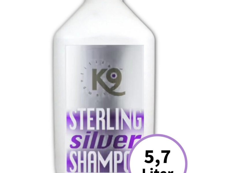 K9 Competition Sterling Silver Hundeshampoo Salon Size 5,7 liter