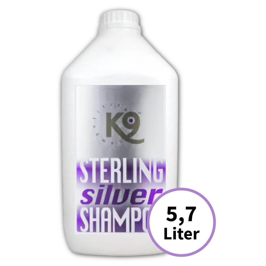 K9 Competition Sterling Silver Hundeshampoo Salon Size 5,7 liter