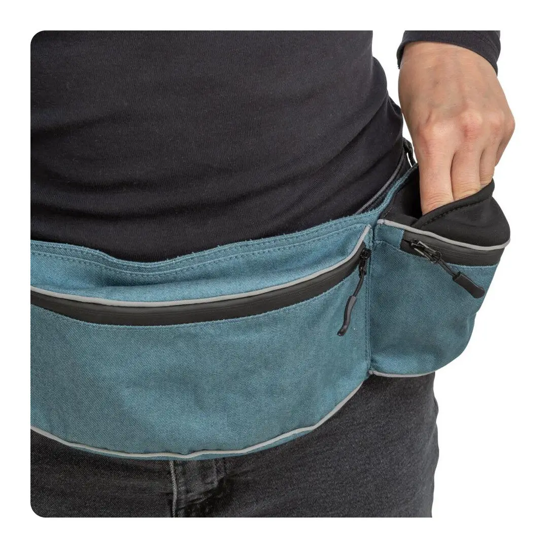 Trixie Baggy Belt Professionelt Træningsbælte Sort/Denim - Billede 2