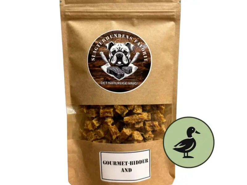 Slagterhundens Gourmet-Bidder 100% And Naturlig Hundegodbid