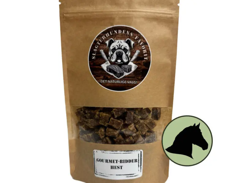 Slagterhundens Gourmet-Bidder 100% Hest Naturlig Hundegodbid
