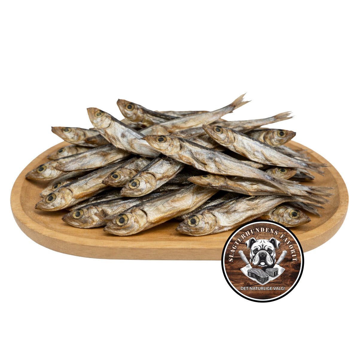 Slagterhundens Gourmet-Snack Tørrede Fisk Naturlig Hundesnack 100 g