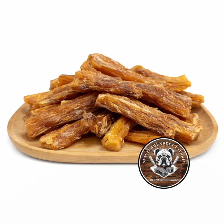 Slagterhundens Gourmet-Snack Oksesener Naturlig Hundesnack 200 g