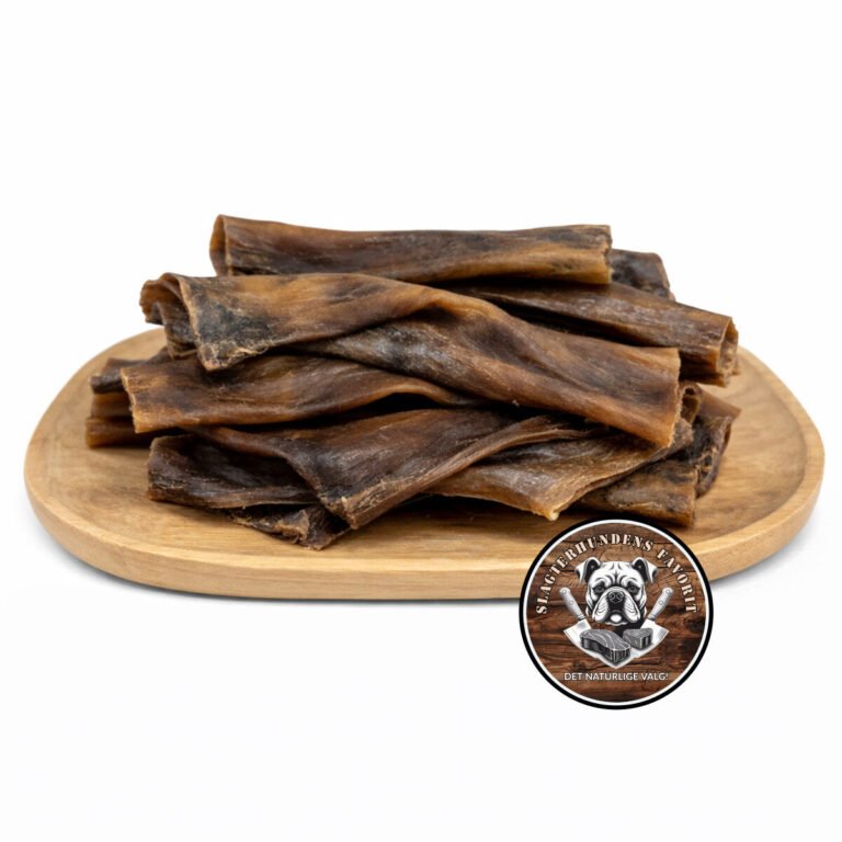 Slagterhundens Gourmet-Snack Kamelskind Naturlig Hundesnack 200 g