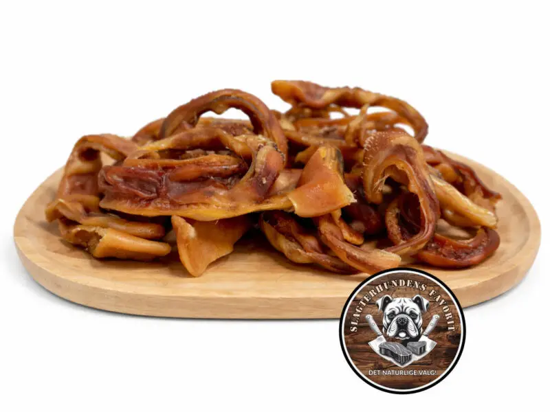 Slagterhundens Gourmet-Snack Griseøre Strimler Naturlig Hundesnack 200 g