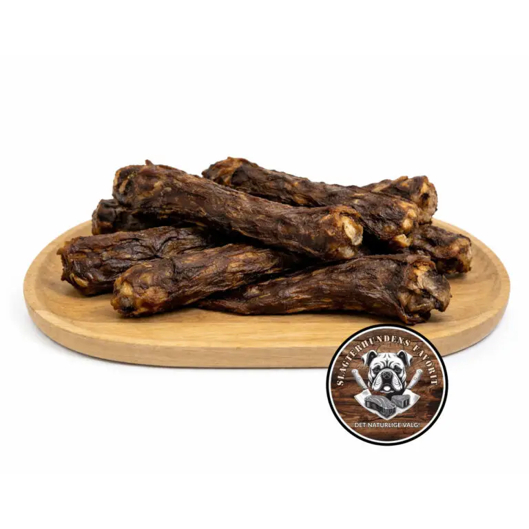 Slagterhundens Gourmet-Snack Andehalse Naturlig Hundesnack 5 stk