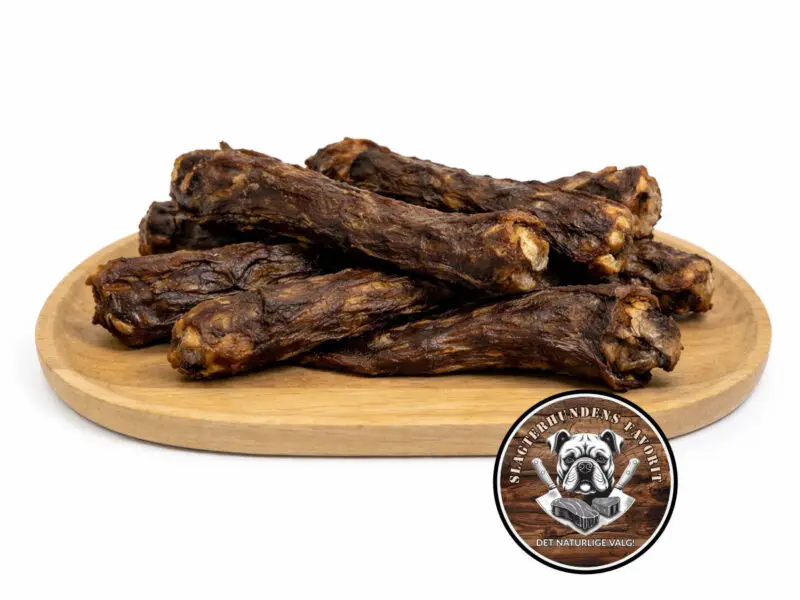 Slagterhundens Gourmet-Snack Andehalse Naturlig Hundesnack 5 stk