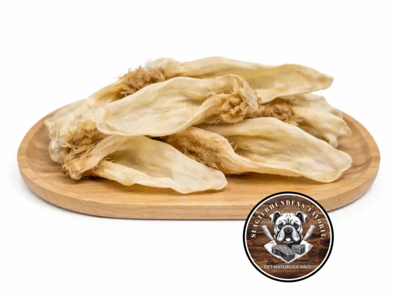 Slagterhundens Gourmet-Snack Lammeører Naturlig Hundesnack 150 g