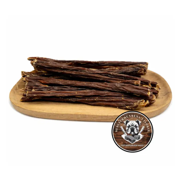 Slagterhundens Gourmet-Snack Lamme Spaghetti Naturlig Hundesnack 100 g