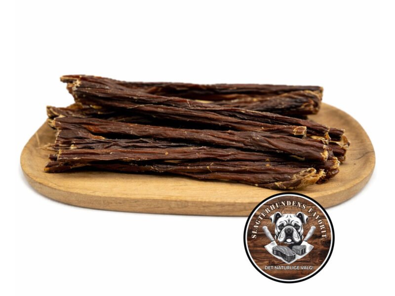 Slagterhundens Gourmet-Snack Lamme Spaghetti Naturlig Hundesnack 100 g