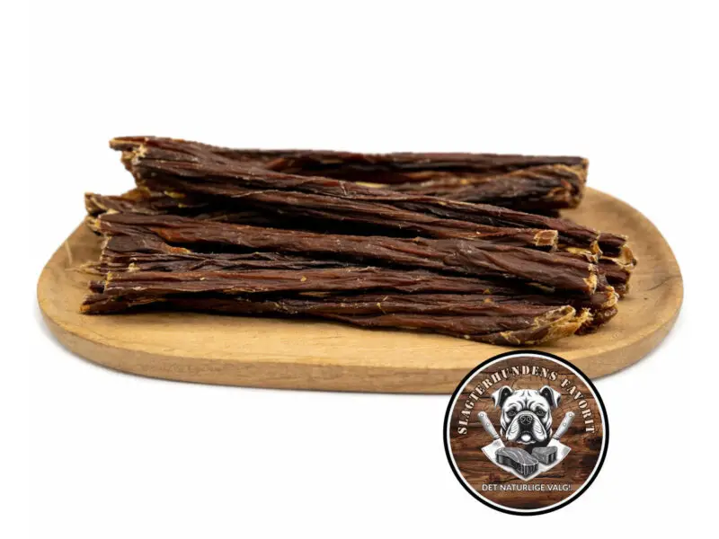 Slagterhundens Gourmet-Snack Lamme Spaghetti Naturlig Hundesnack 100 g