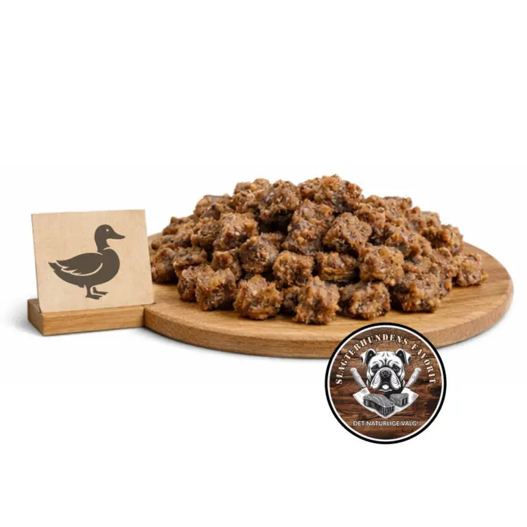 Slagterhundens Gourmet-Bidder 100% And Naturlig Hundegodbid