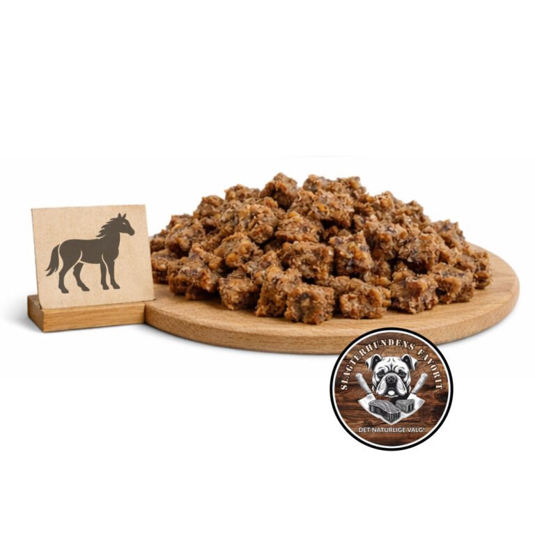 Slagterhundens Gourmet-Bidder 100% Hest Naturlig Hundegodbid