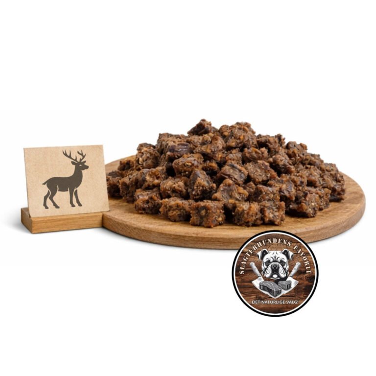 Slagterhundens Gourmet-Bidder 100% Rådyr Naturlig Hundegodbid