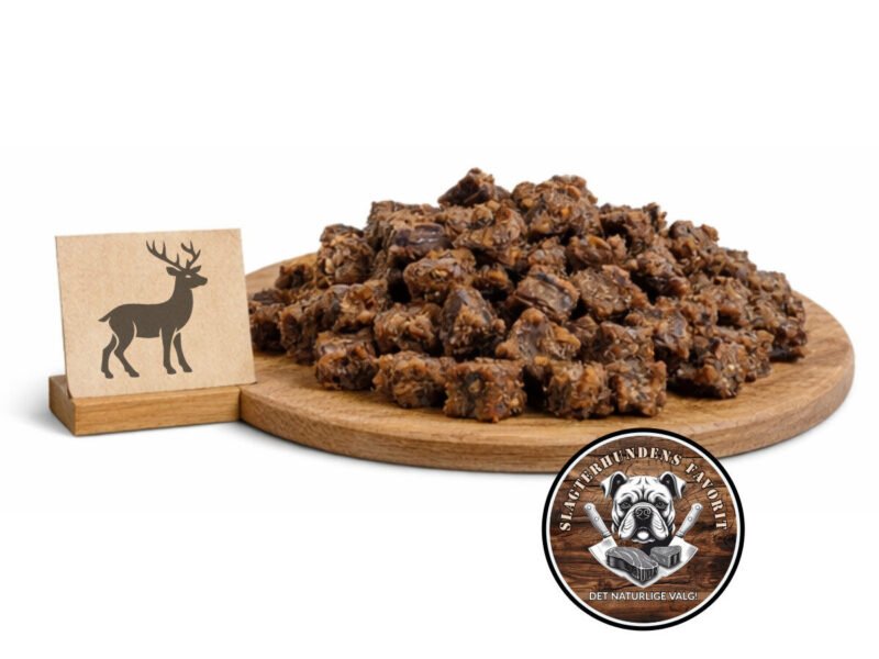 Slagterhundens Gourmet-Bidder 100% Rådyr Naturlig Hundegodbid