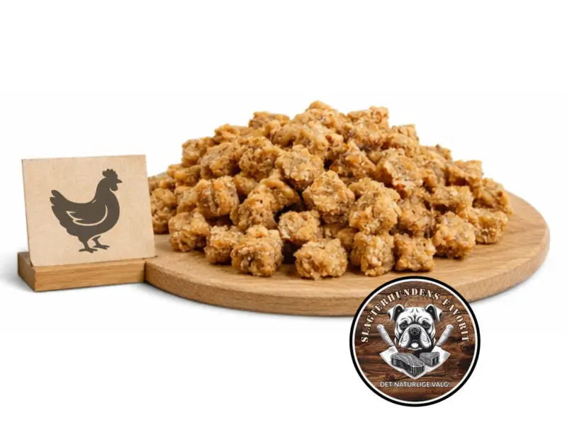 Slagterhundens Gourmet-Bidder 100% Kylling Naturlig Hundegodbid 100 g
