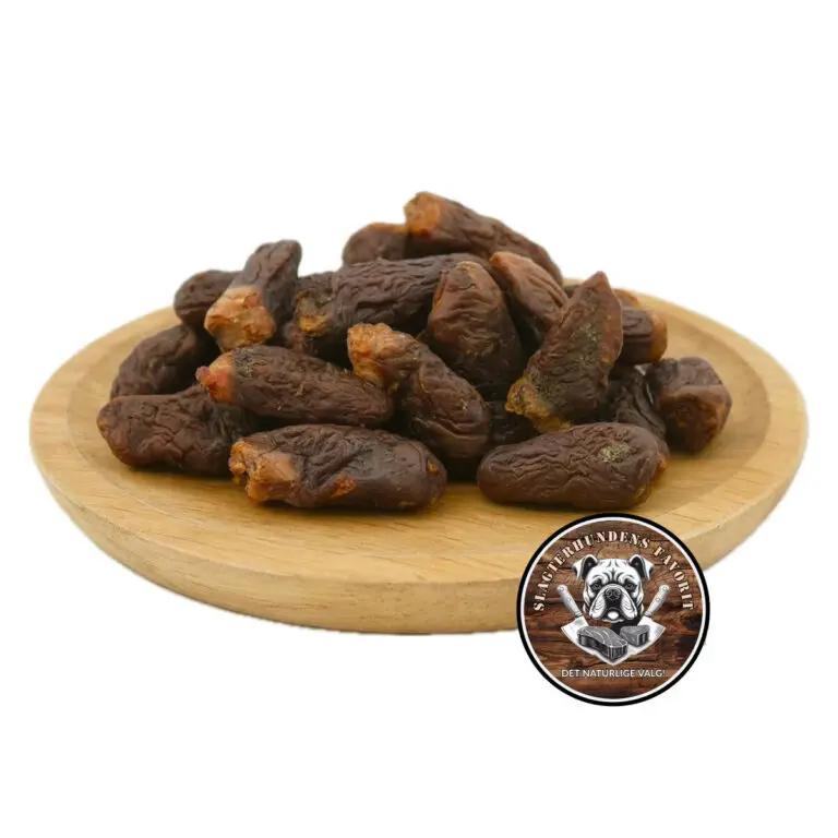 Slagterhundens Gourmet-Snack Kyllingehjerter Naturlig Hundesnack 90 g