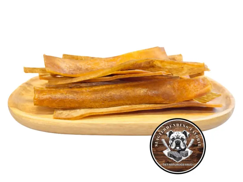 Slagterhundens Gourmet-Snack Oksehuds Sticks Naturlig Hundesnack 200 g