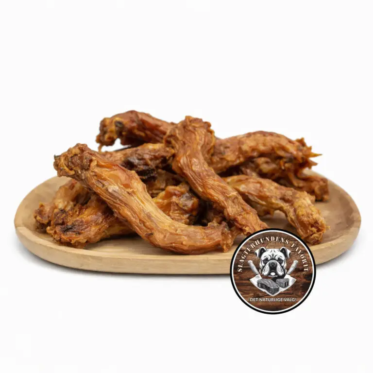 Slagterhundens Gourmet-Snack Kyllingehalse Naturlig Hundesnack 150 g