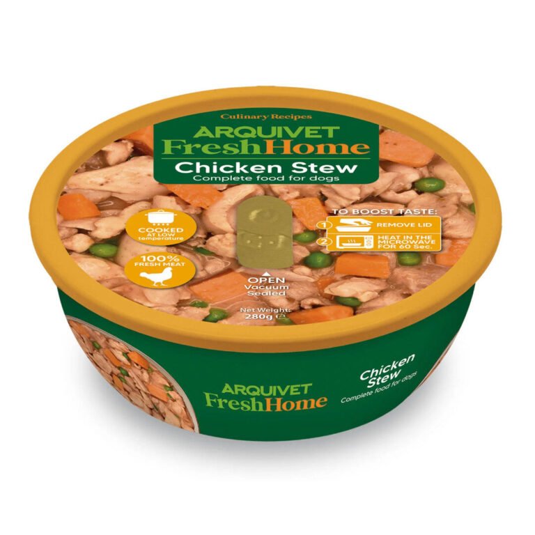 Arquivet Fresh Cooked Chicken Stew Vådfoder Komplet Måltid 280 g