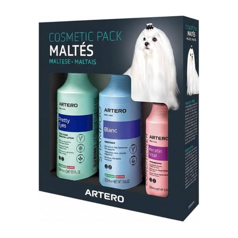 Artero Pelsplejesæt Til Hvide Hunde