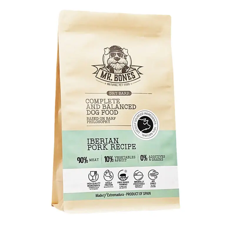 Mr Bones Tør BARF Lufttørret Fuldfoder Iberisk Gris