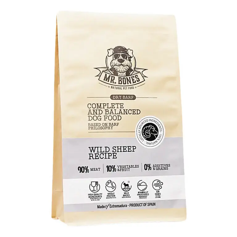 Mr Bones Tør BARF Lufttørret Fuldfoder Lam
