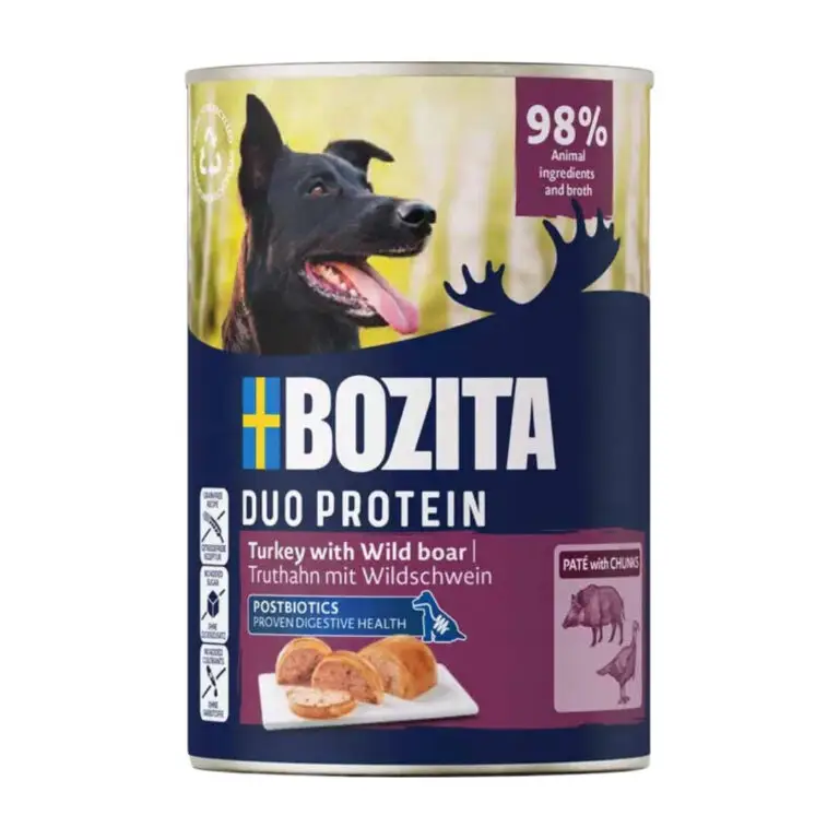 Bozita Vådfoder Kalkun & Vildsvin Duo Protein 400 g