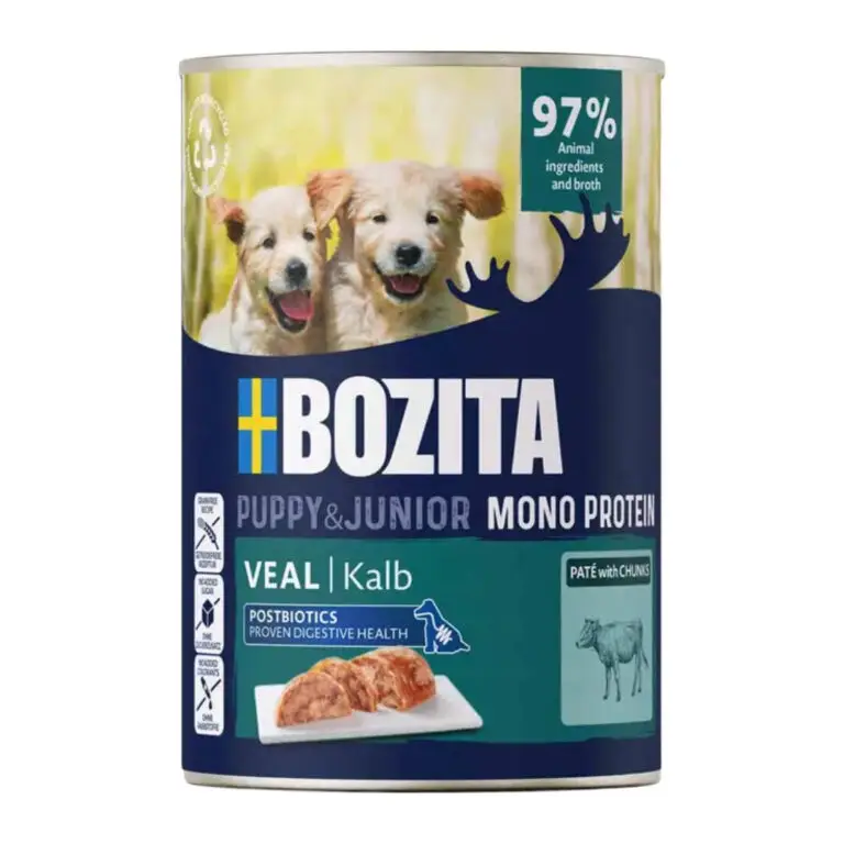 Bozita Vådfoder Til Hvalpe Kalv Mono Protein 400 g