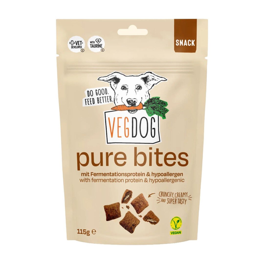 VegDog Pure Bites Vegansk Godbid