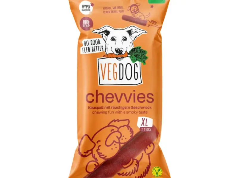 VegDog XL Chevvies Vegansk Godbid Tyggestænger