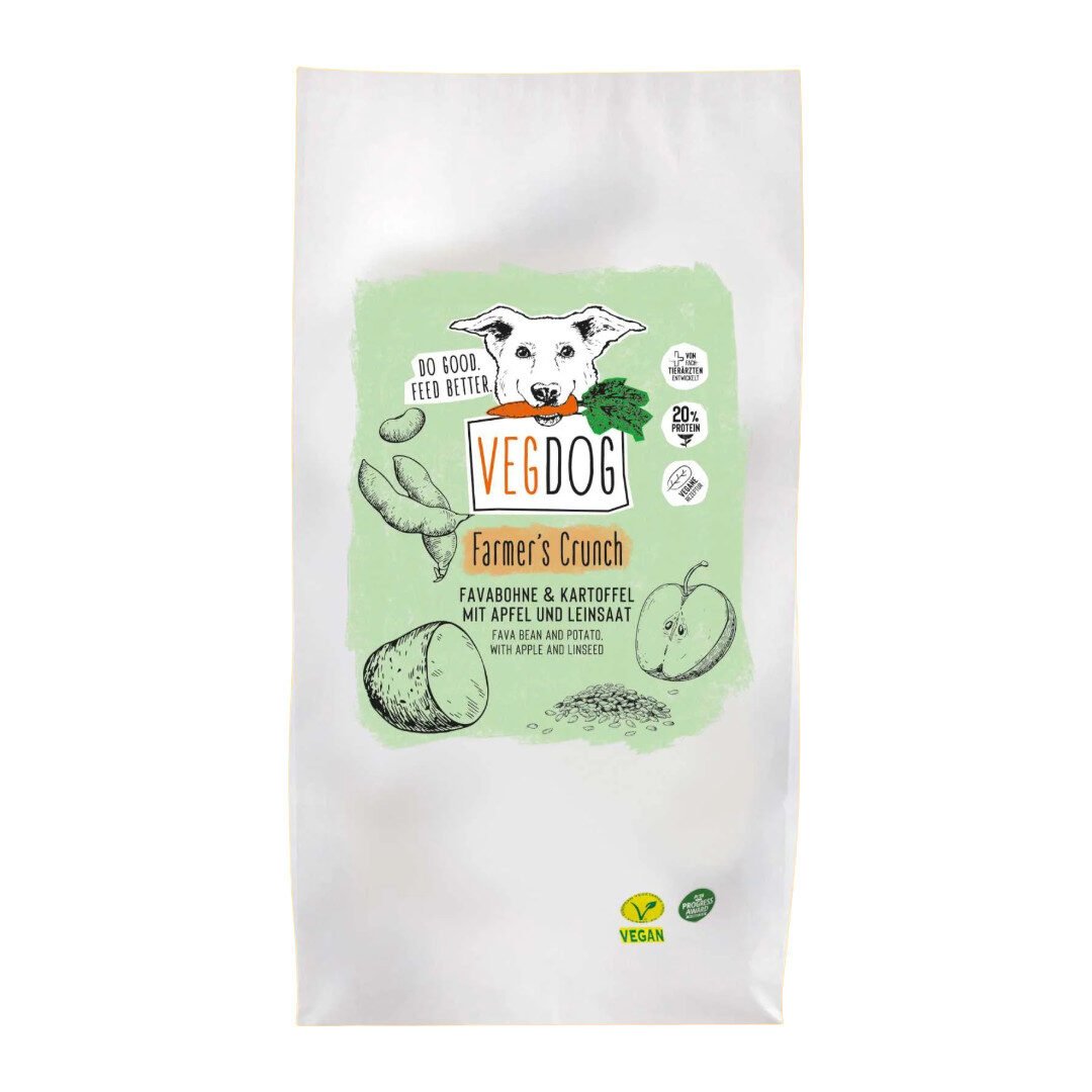 VegDog Farmers Crunch Vegansk Hundefoder