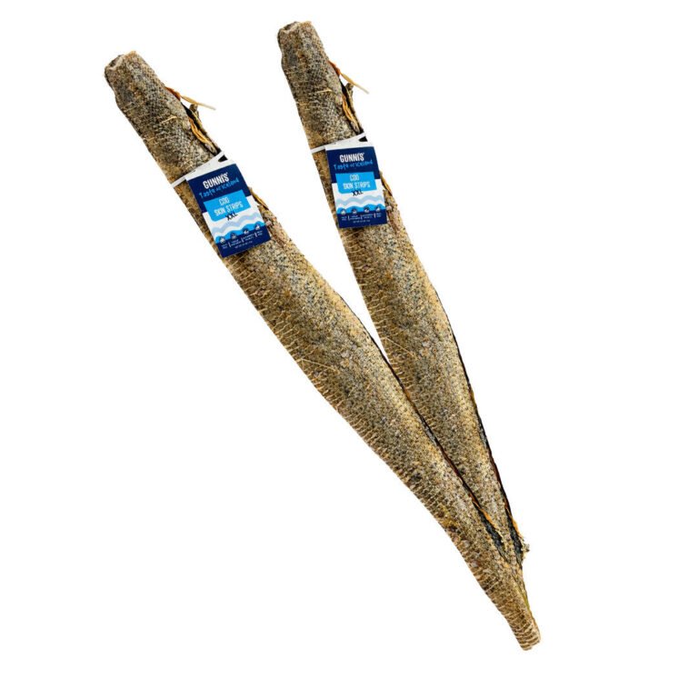 Gunnis Tyggestang XL Foldet Torskeskind 35 cm