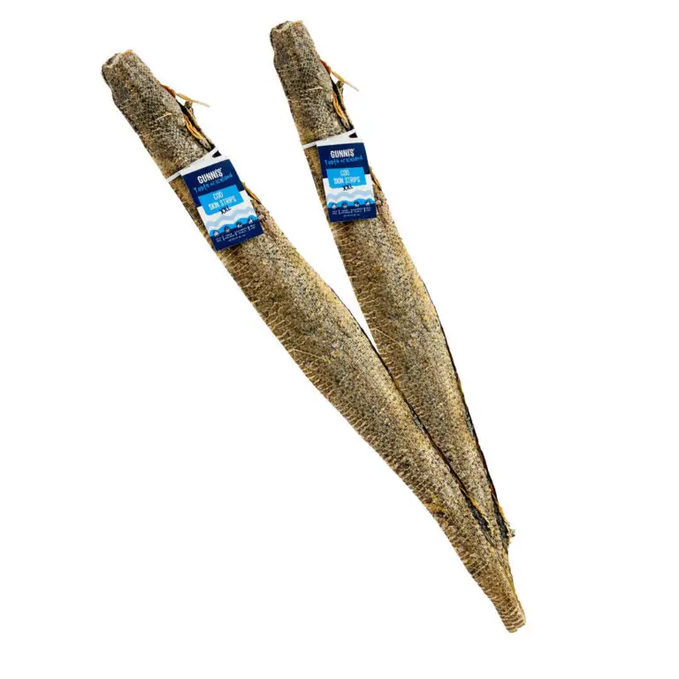 Gunnis Tyggestang XL Foldet Torskeskind 35 cm