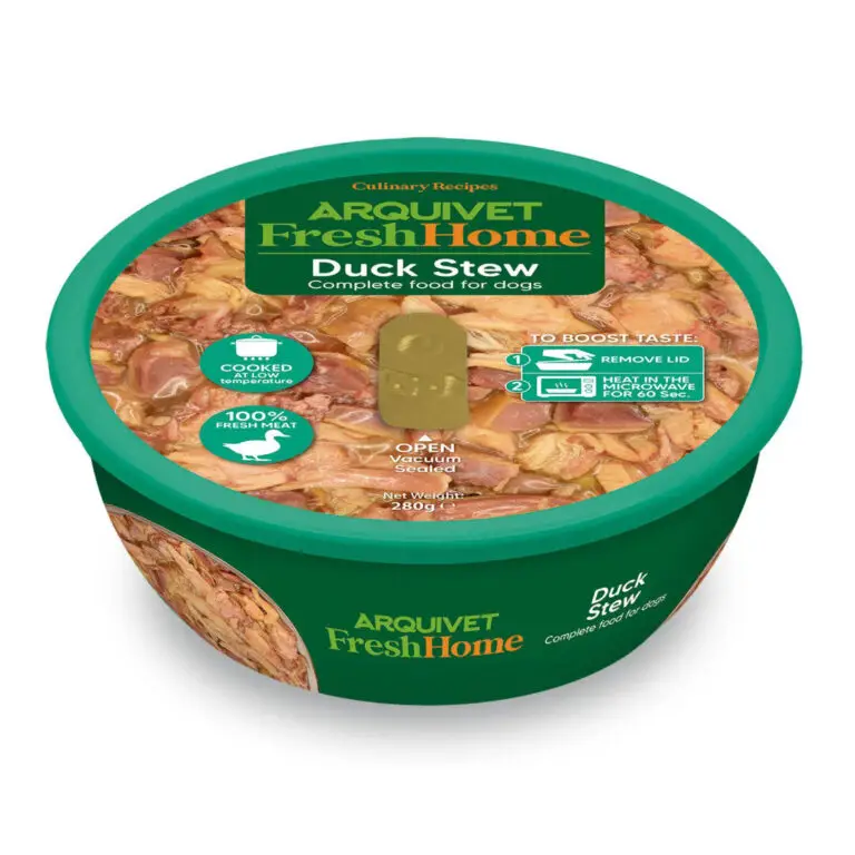 Arquivet Fresh Cooked Duck Stew Vådfoder Komplet Måltid 280 g