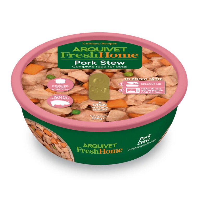 Arquivet Fresh Cooked Pork Stew Vådfoder Komplet Måltid 280 g