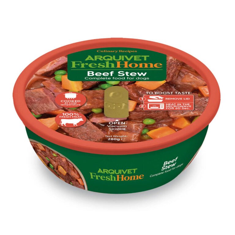 Arquivet Fresh Cooked Beef Stew Vådfoder Komplet Måltid 280 g