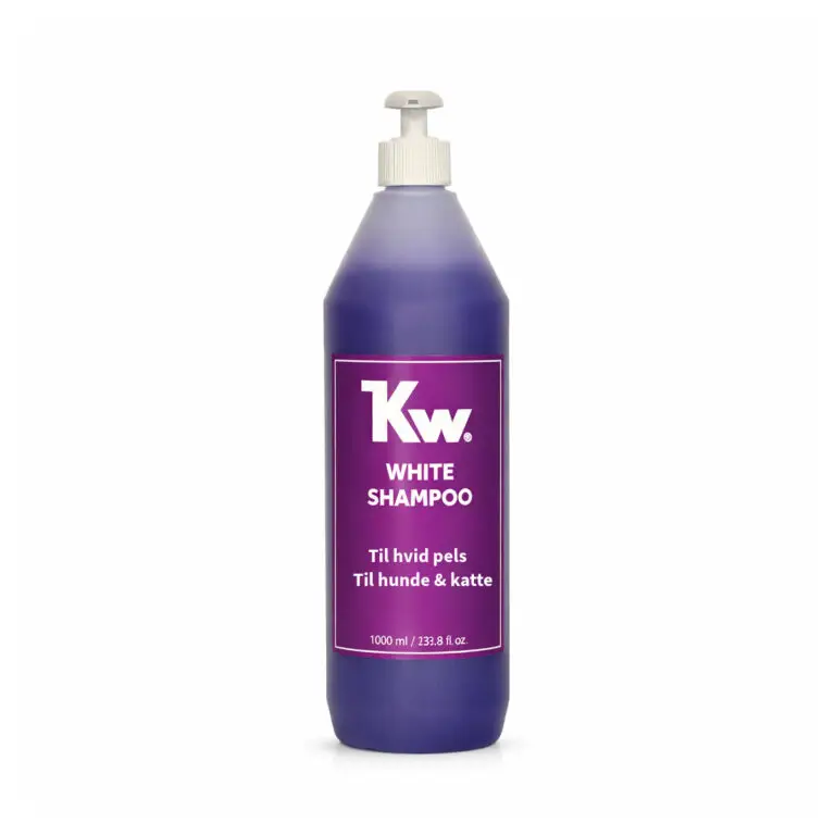 Kw Hvid Hundeshampoo 1 L