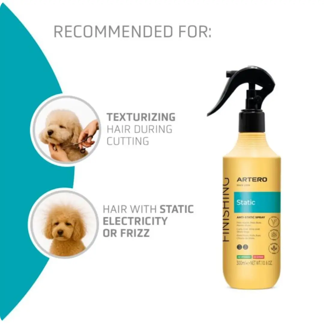 Artero Static Antistatisk & Volume Spray 300 ml - Billede 2