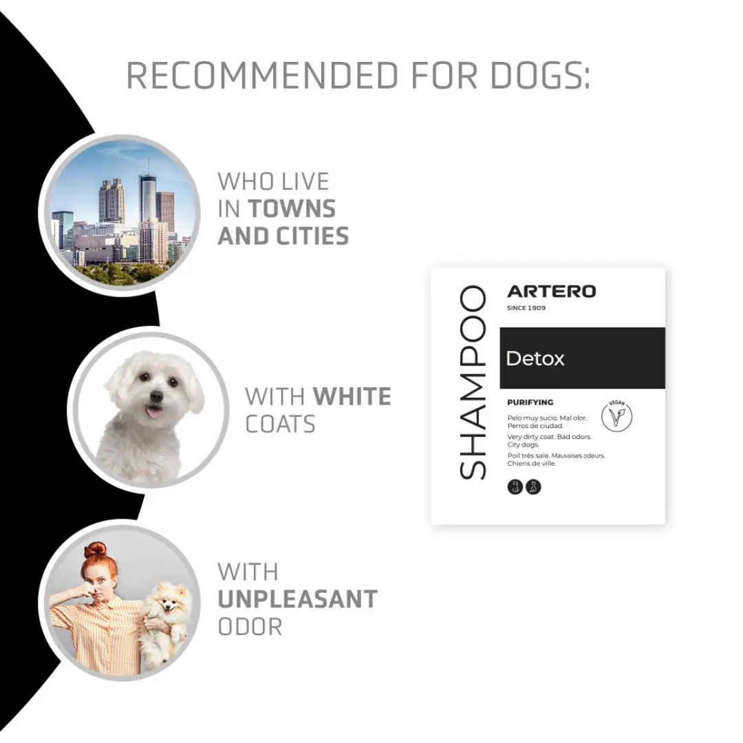 Artero Detox Dybderensende Hundeshampoo 650 ml - Billede 3