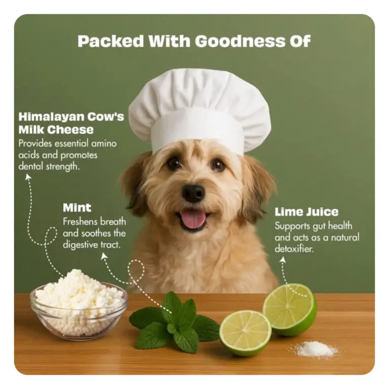 Himalaya Tyggeben Yaki Osteben Mint