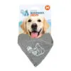 Coolpets Kølende Bandana Grå & Beige Medium