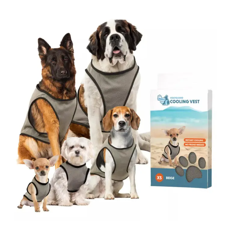 Coolpets Kølevest Grå & Beige