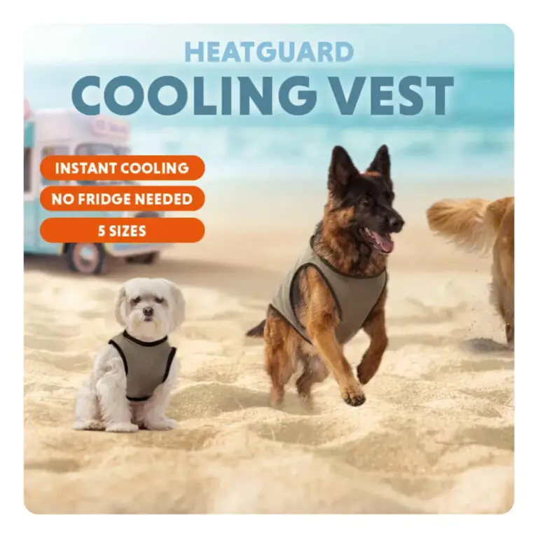 Coolpets Kølevest Grå & Beige