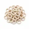 Bløde Hårelastikker Ensfarvet Beige 12 stk/pk