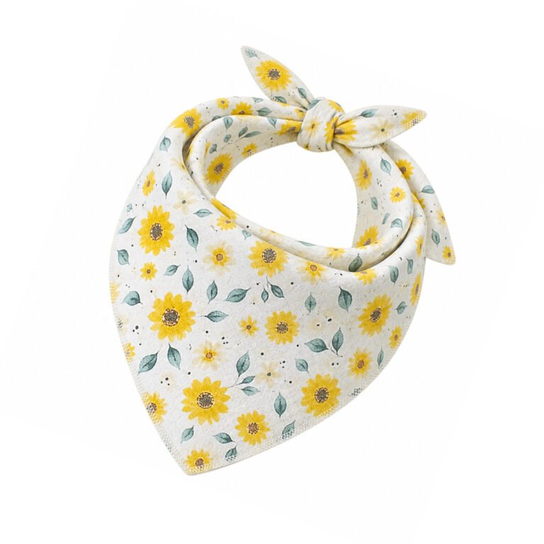 Bandana Charmeklud Springtime Hvid